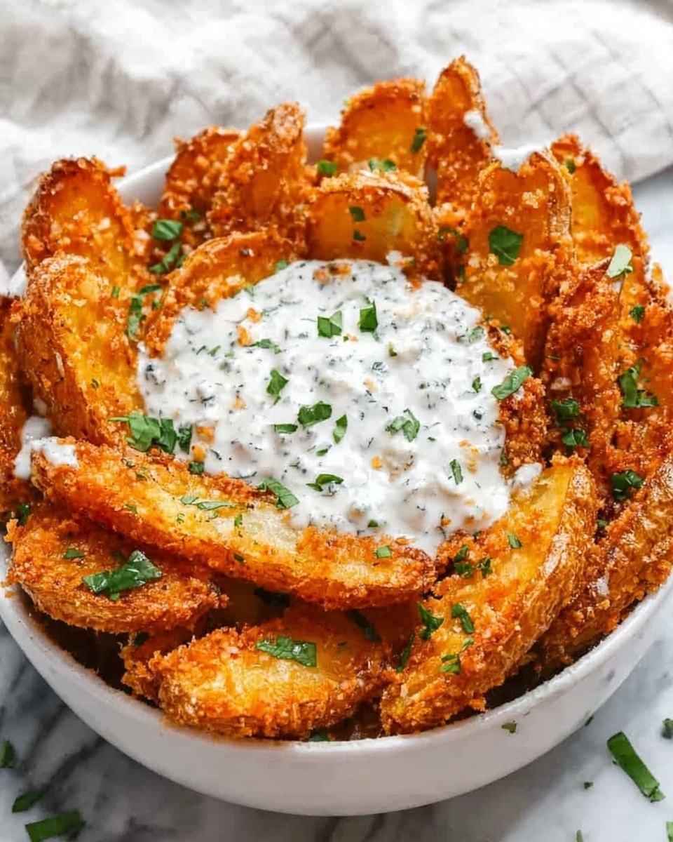 Fried Pickle and Ranch Dip: The Ultimate Appetizer Recipe - Recipe Image