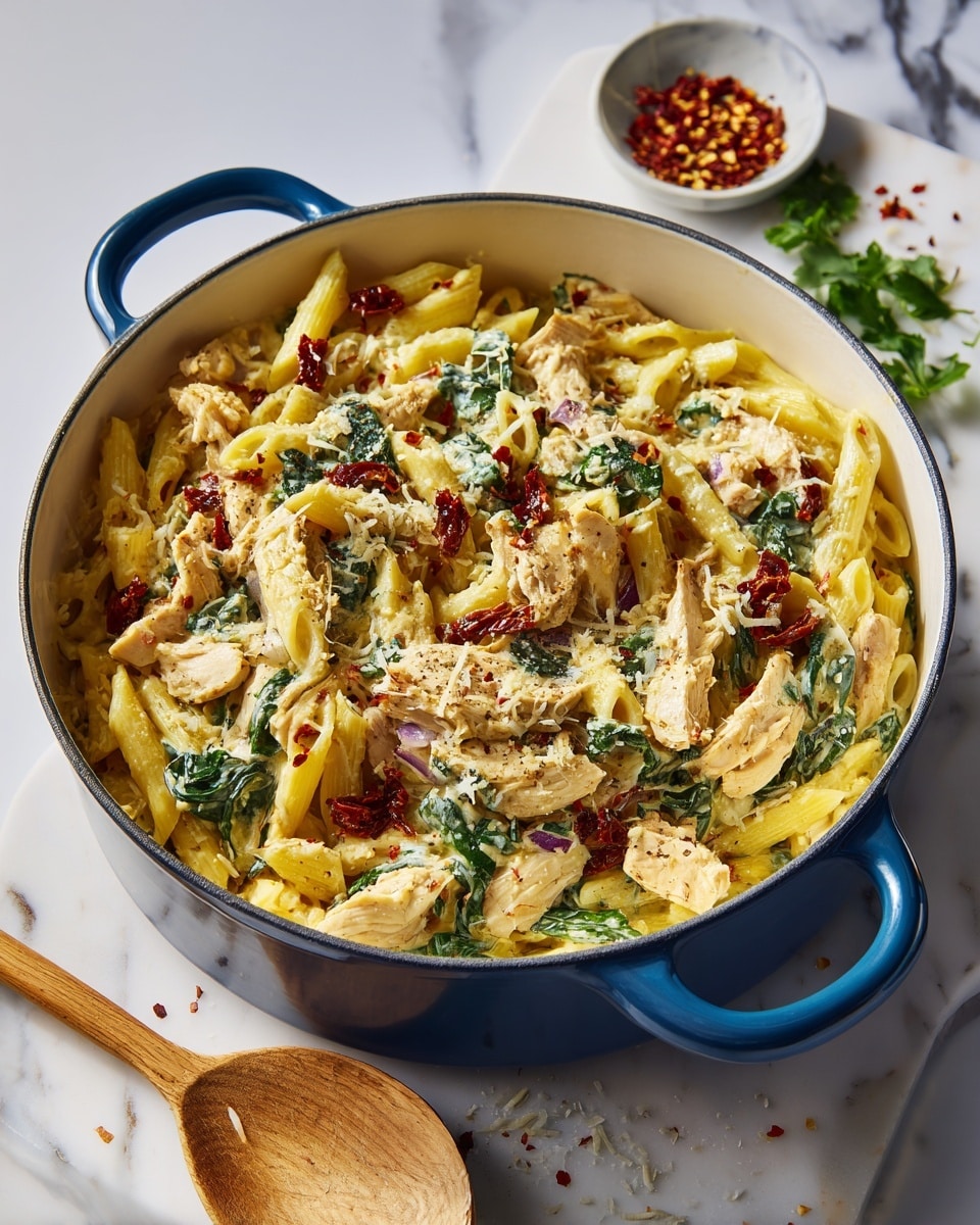 Creamy Marry Me Chicken Pasta Recipe - Recipe Image