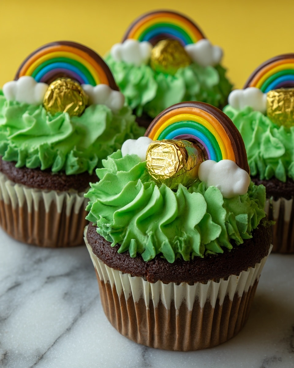 Pot o' Gold Cupcakes Recipe - Recipe Image